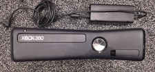 Microsoft Xbox 360S Konsole (Schwarz) – funktionsfähig & gereinigt–mit Netzteil