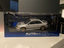 AUTOart Subaru New Age Impreza WRX STI 1:18 OVP Silber