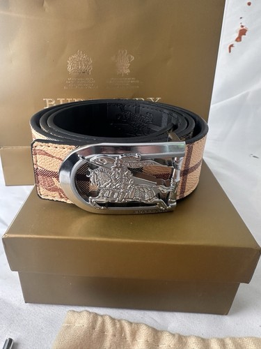 Burberry herren leder gürtel - burberry,