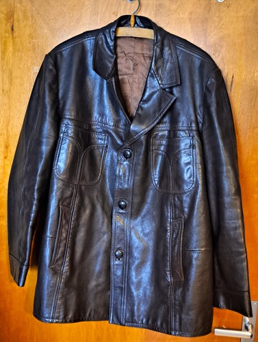 Vintage lederjacke 70iger - vintage,
