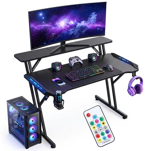 Gaming schreibtisch led - gaming,