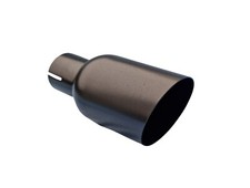 Auspuffblende schwarz Endrohr