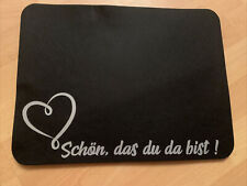 Tischset Filz , Platzset abwischbar, Untersetzer, Platzdeckchen