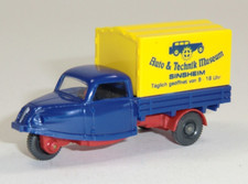 Wiking - Goliath Goli Dreirad Auto & Technik Museum Sinsheim, 1:87#25-SV475/A10