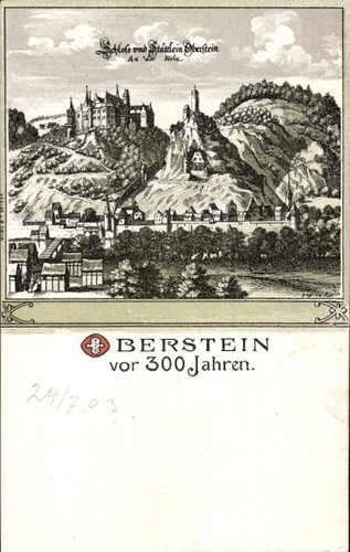 Litho idar oberstein der - oberstein, an
