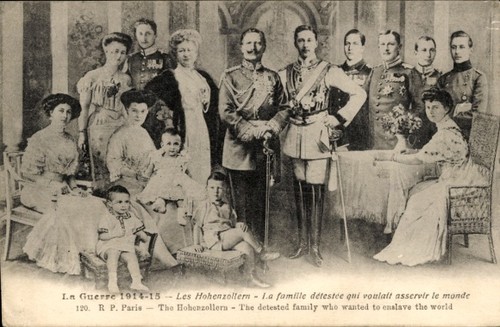 Deutsches kaiserhaus - ak,