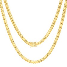 18K Gelbgold Solid 4Mm Herren