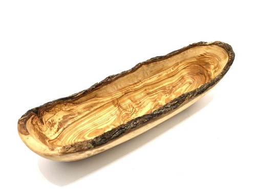 Olivenholz brotschale rustikal - brotschale,