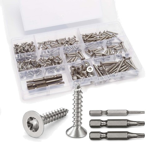 Holzschrauben set 230 - holzschrauben,