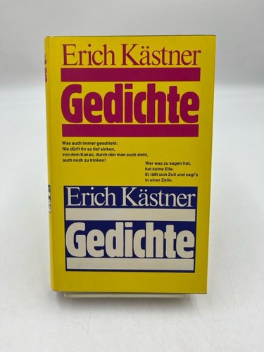 Gedichte erich kästner - gedichte,