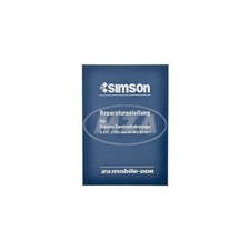 Reparaturanleitung für Simson S51/S70/SR50/SR80 — original DDR, 167 Seiten