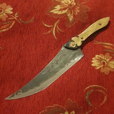 HANDGESCHMIEDETES   TRADITIONELLES MESSER EIGENE ARBEIT!!