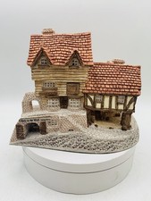 David Winter Cottage Market Street 1980 mit Box und COA. Top Zustand 