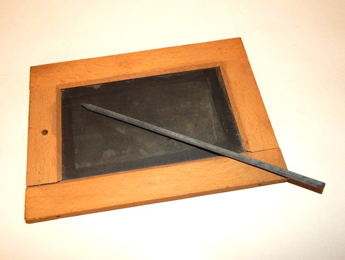 Kleine alte schiefertafel - kleine,