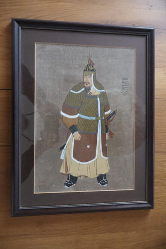 Vintage bild eines asiatischen - vintage,