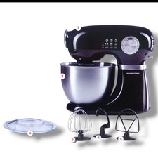 GOURMETMAXX Küchenmaschine Kneten Rühren  schwarz  5 Liter