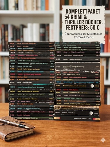 Krimi thriller bücherpaket - krimi, &