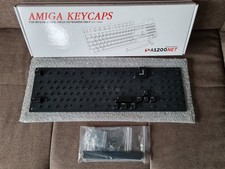 Commodore AMIGA Tastatur Keycaps Reste Ersatzteile "SCHWARZ"