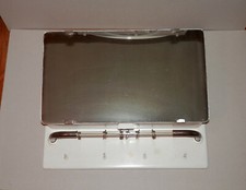 1950-er-Jhr.-Küchen/Bad-Wandschränkchen-Handtuchhalter-Hausapotheke m. Spiegel