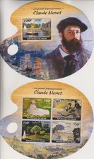 Gemälde Claude Monet Niger Postfrisch 8827