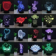 3D LED Romantisch Valentine's