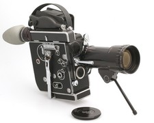 Paillard Bolex H16 Reflex (REX-5)  16mm Filmkamera Nr.350363 mit Pan-Cinor 17-85