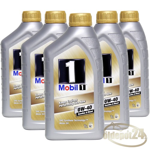 Mobil 40 5x1 - fs, 0w-40