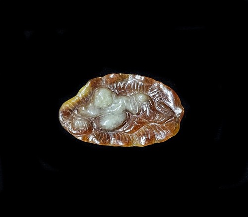 Buddha anhänger aus jade - anhänger,