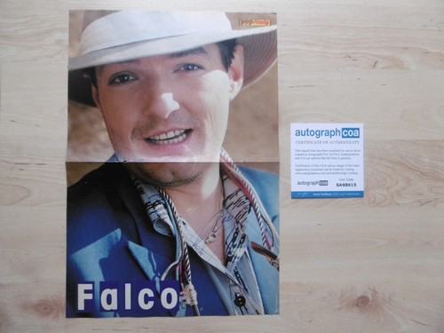 Falco original autogramm - falco,