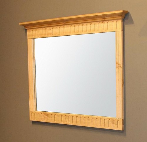 Wandspiegel 105x86 holzrahmen - 105x86,