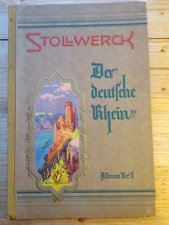 Stollwerck Der Deutsche Rhein Album Nr.1, sehr gut erhalten, unvollständig