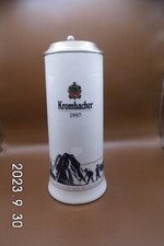 Bierkrug Porzellan " Krombacher Jahreskrug 1997 