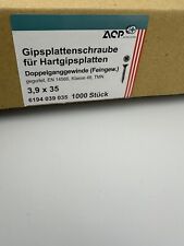 6 Packungen ACP Rigips Magazinschrauben Ø3,9x35 Feingewinde Rigipsschrauben ACP1