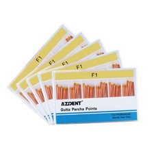 5Packs Dental Gutta Percha Punkte für saugfähiges Papier Endodontie Wurzelk F1