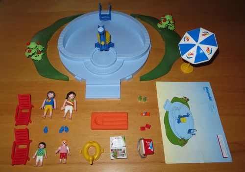Playmobil 3205 swimming pool - playmobil,
