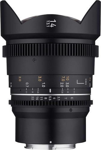 Samyang vdslr 14mm - 14mm, mk2