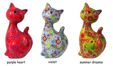 Spardose große Katze aus