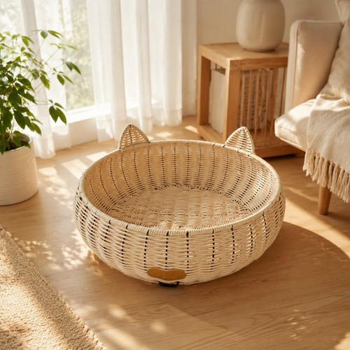 Gewebtes katzenbett - gewebtes,