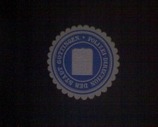 Siegelmarke Polizei - Direction  der Stadt  Göttingen  