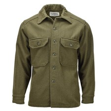 Original Kanadische Armee Wolljacke Feldjacke Military Surplus Vintage Oliv