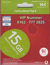 Vodafone CallYa SIM Karte   0162 - 777 2825 NEU TOP  gut merkbare VIP-Nummer