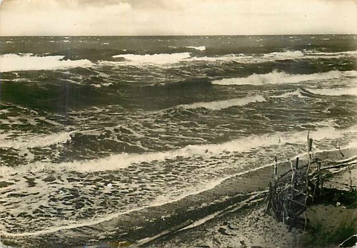 Stürmische see ostsee - stürmische,