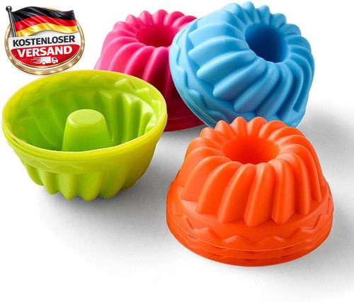 Silikon backformen set mini - set,