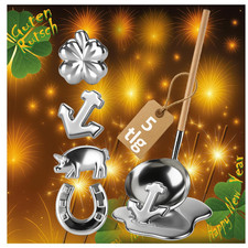 5-teiliges Zinngießen-Set -