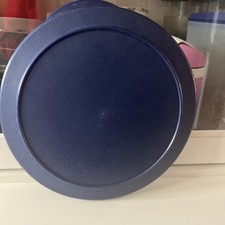 Tupperware 2652 Deckel Ø 25,5/26,6 cm Tafelperle Tafelfeine 1,3 L; 3,5 L Blau