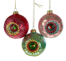 3er Set Reflexkugeln Reflex