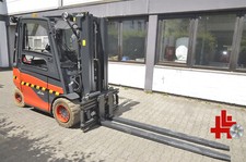 LINDE E-Stapler, Gabelstapler, Typ E 40, 80V, Triplex-Mast, Seitenschieber + ZV