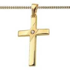 Echt Gold 585 Brillant 0,015