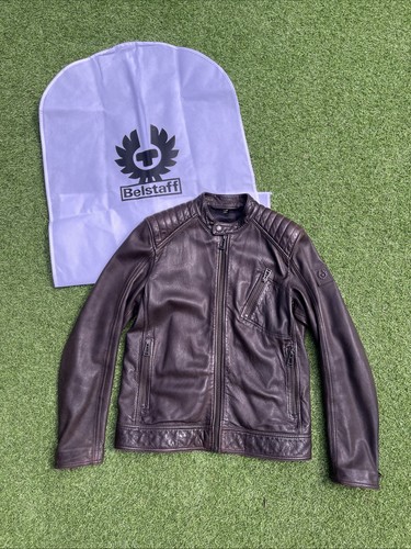 Belstaff racer lederjacke - v,