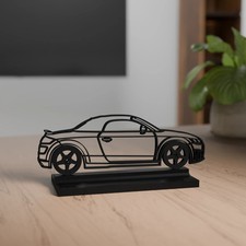 Audi TT 8S Roadster Modell 3D Dekoration -  Geschenk für Autoliebhaber